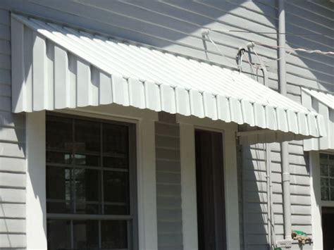 metal awning ranch house northern virginia 1960 awning|aluminum front door awnings.